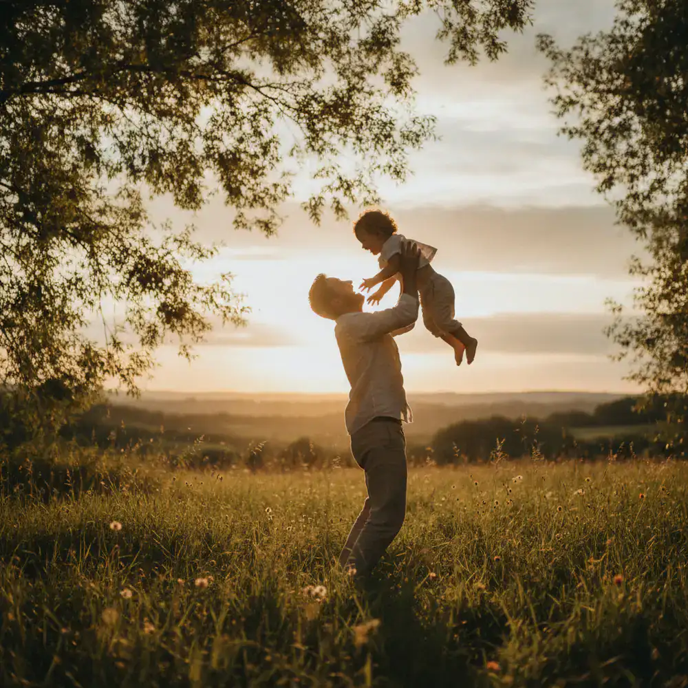 Father and child